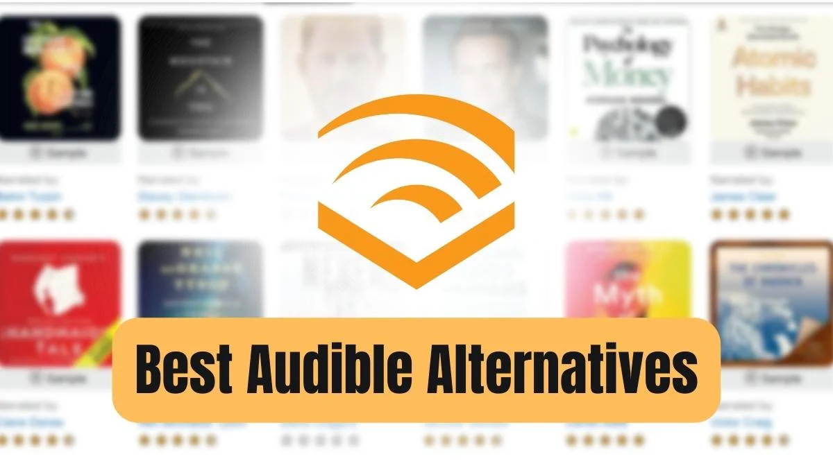 best audible alternatives