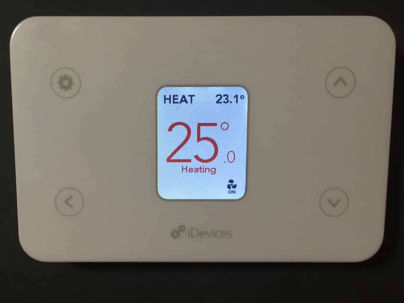 Test : thermostat iDevices