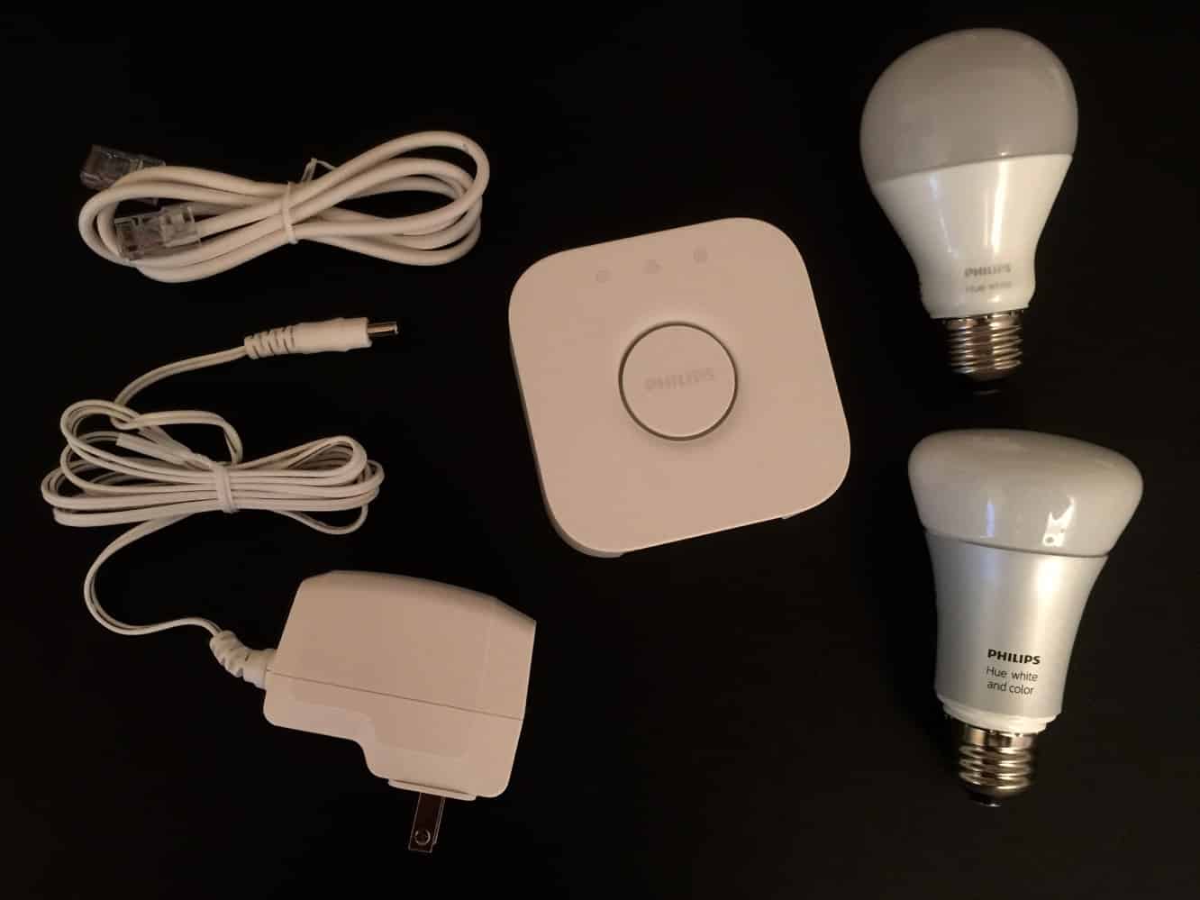 レビュー：Philips Hue HomeKit Bridge、ホワイトおよびカラーアンビアンススターターキット、ホワイトスターターキット