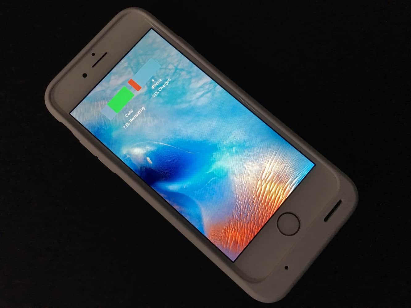 Test : Apple iPhone 6s Smart Battery Case