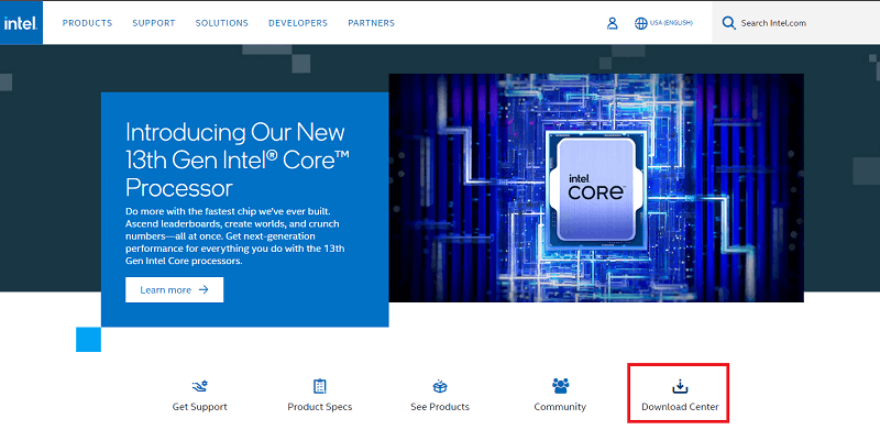 Intel - Download Center