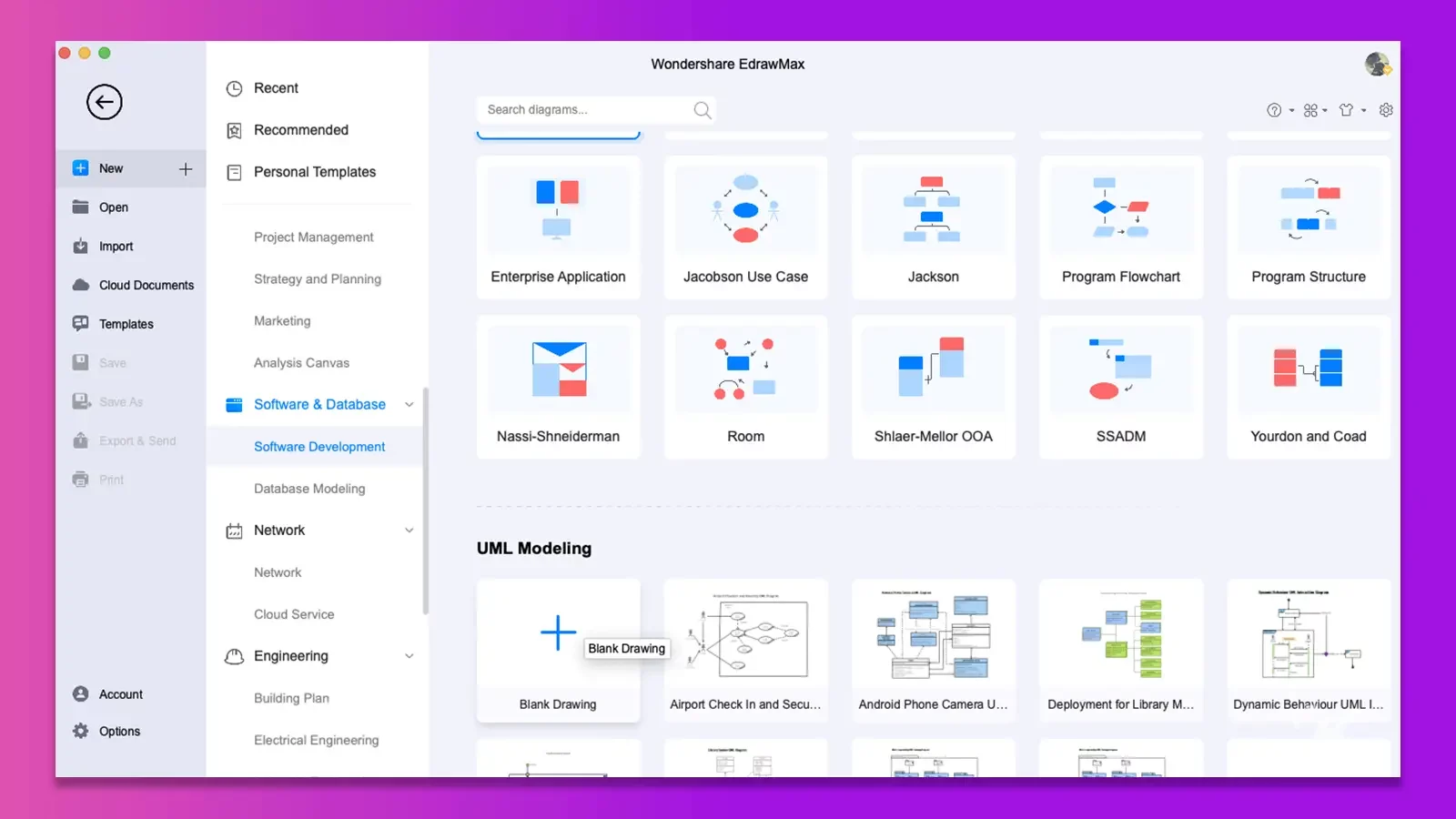 Desenvolvimento de Software Wondershare EdrawMax