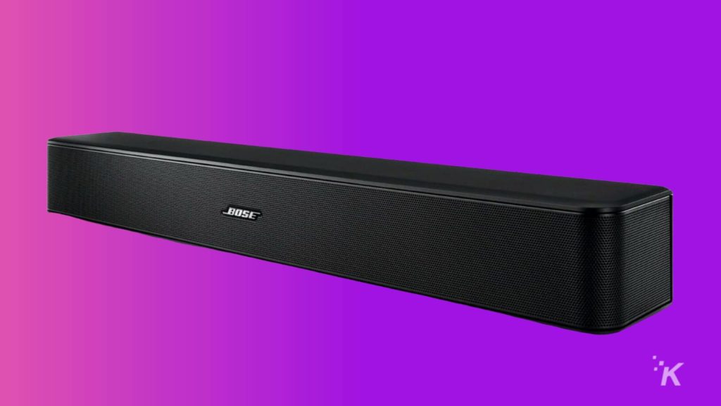 barra de sonido bose solo 5