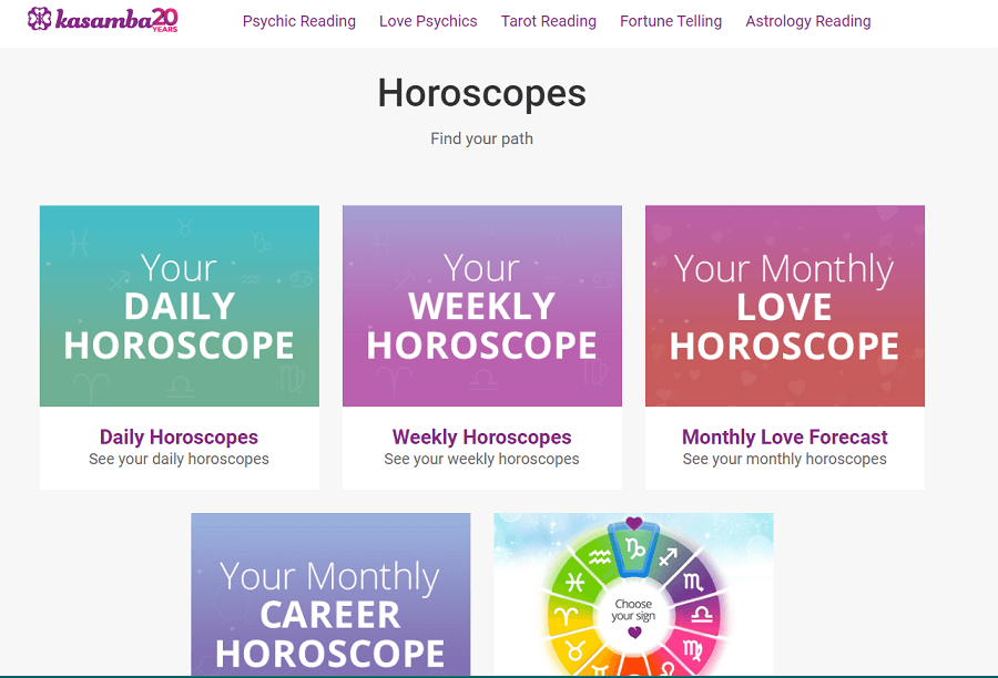 Kasamba - Horoscope