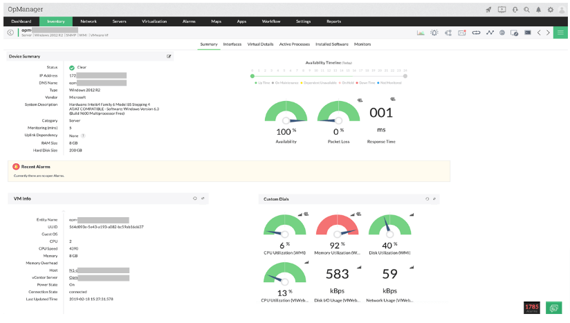 ManageEngine OpManager