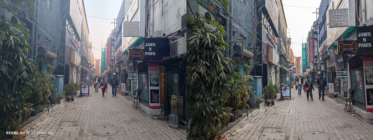 redmi note 12 pro+ vs pixel 6a: comparison - daylight 1