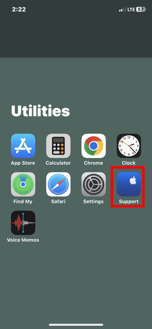 open apple support