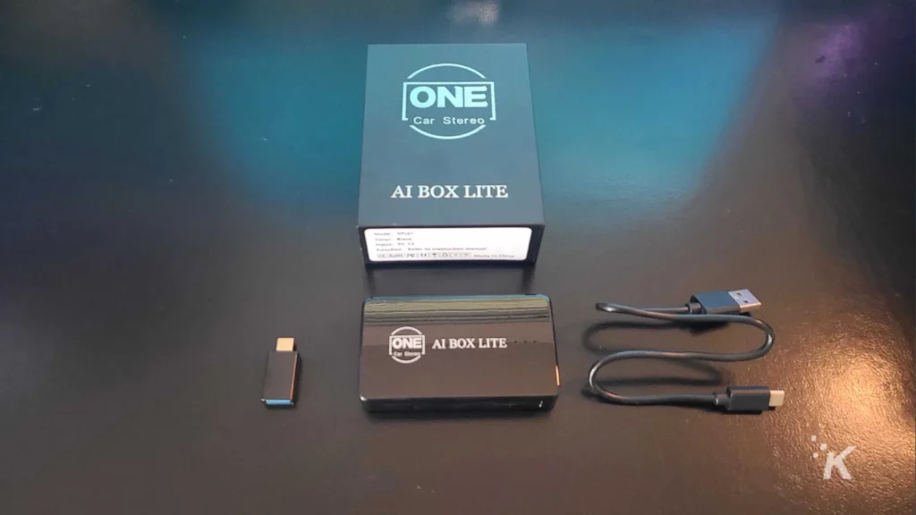 ai box lite tout dans la boîte