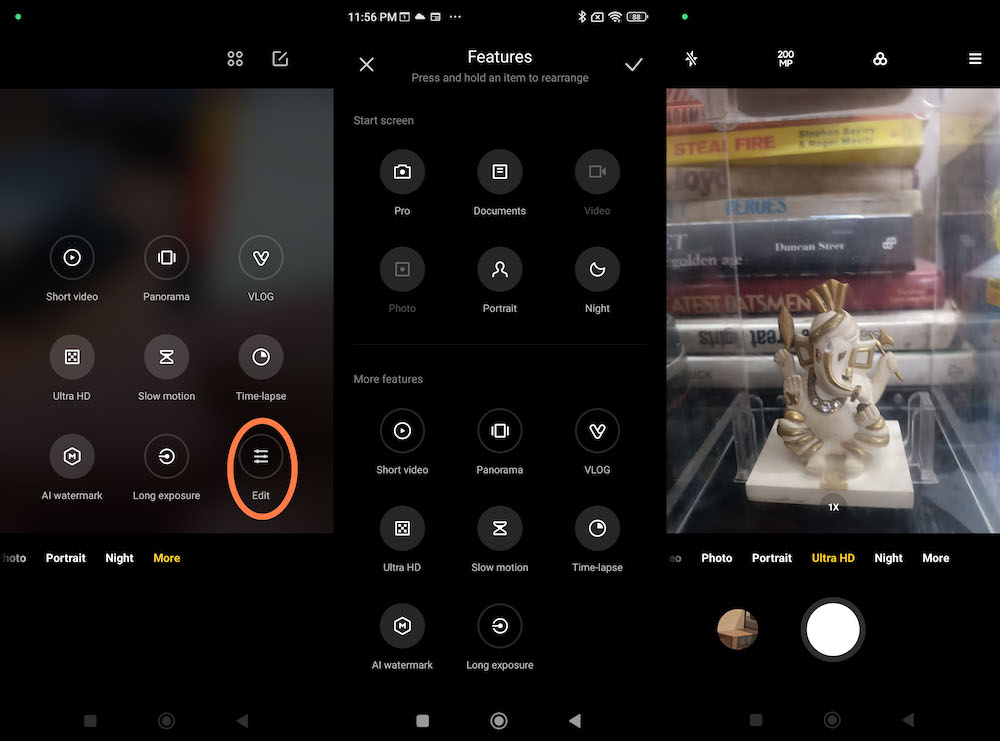 how to take 200 mp and 50 mp shots with the redmi note 12 pro+ 5g - step3 4