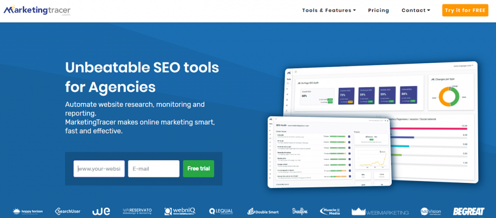 MarketingTracer SEO Audit - صفحات بدون وصف ميتا