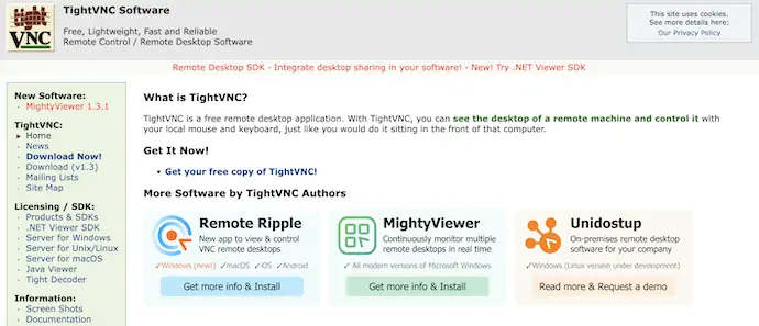 ดาวน์โหลด TightVNC