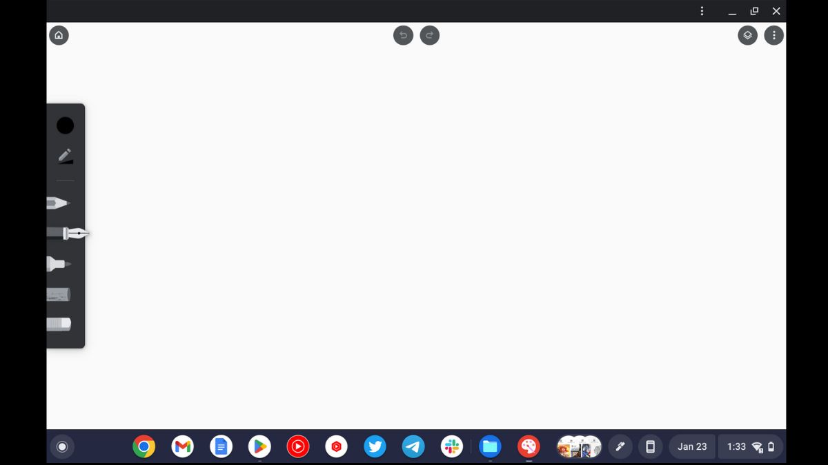 chrome canvas app on chromeos