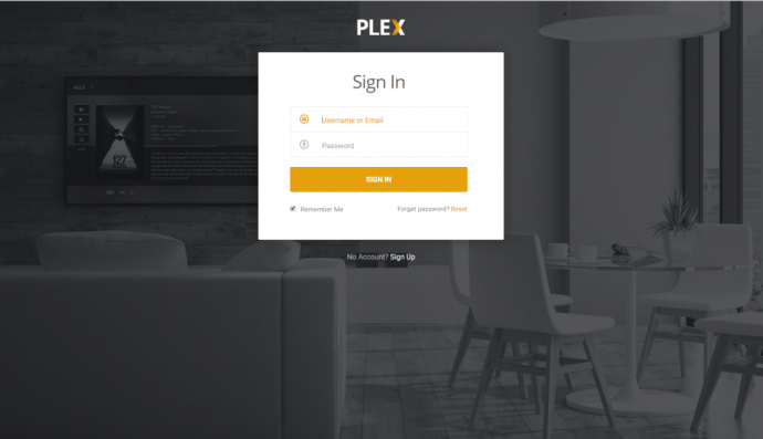 Accedi a Plex su Chrome