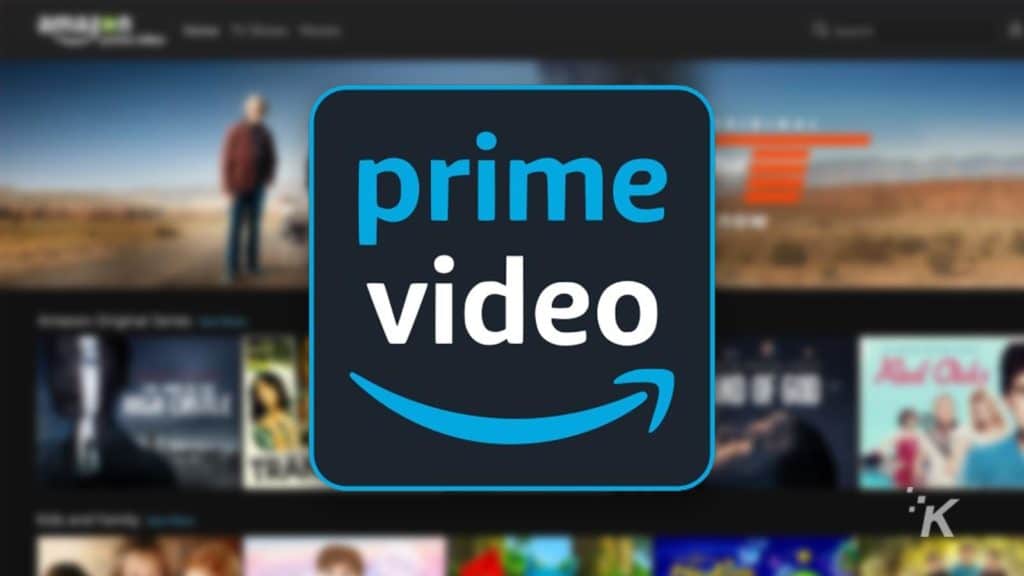 โลโก้วิดีโอ amazon Prime