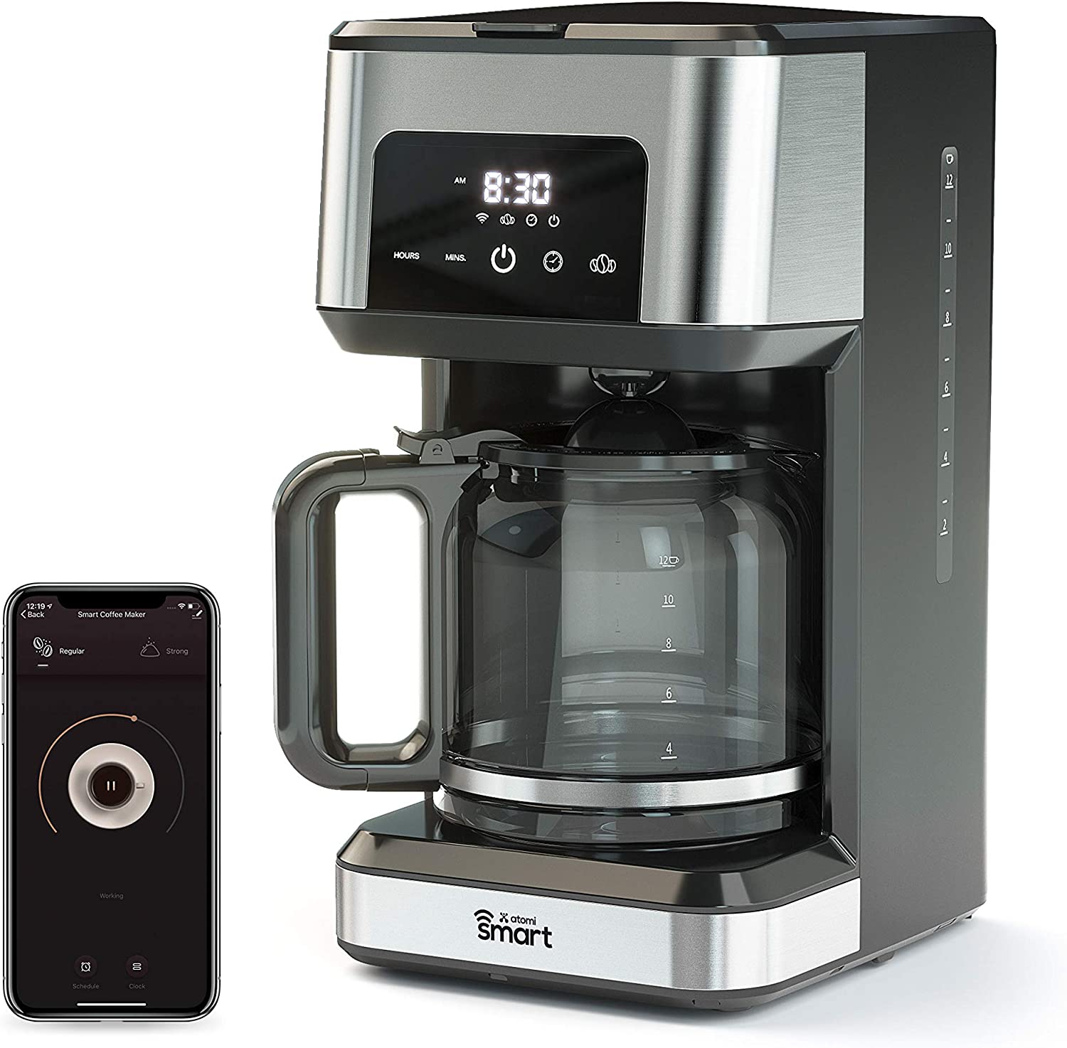 best smart coffee makers to buy in 2023- atomi smart wifi coffee maker - 2nd gen