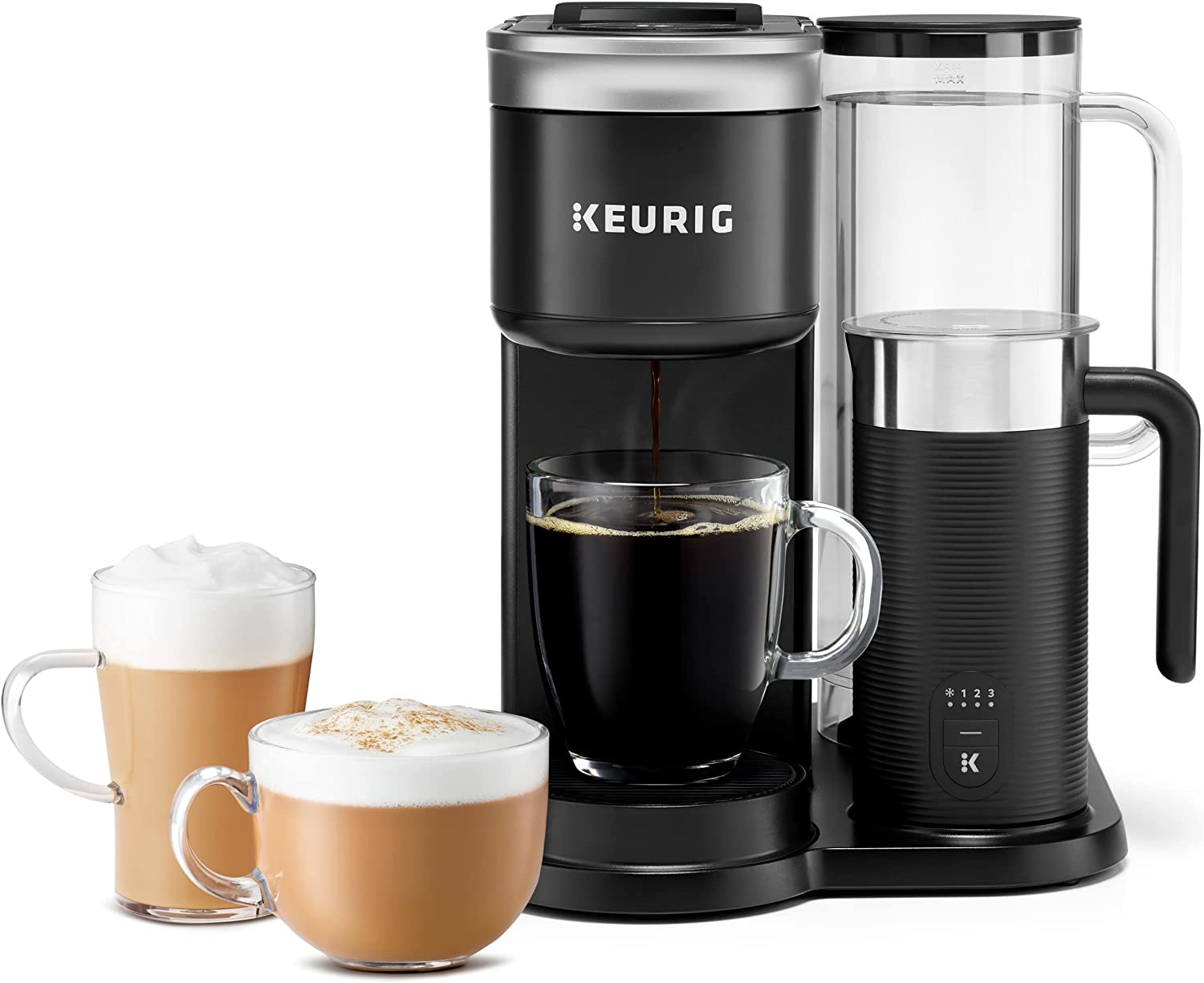 best smart coffee makers to buy in 2023- keurig k-cafe smart single serve coffee maker