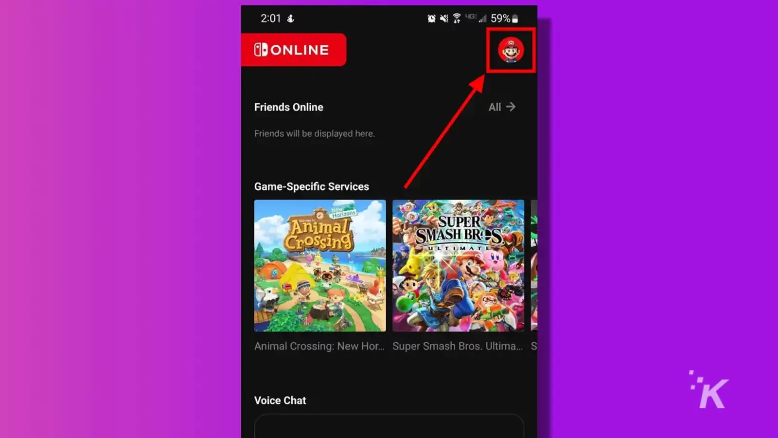 Nintendo Switch-App