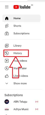 Youtube Geçmişi