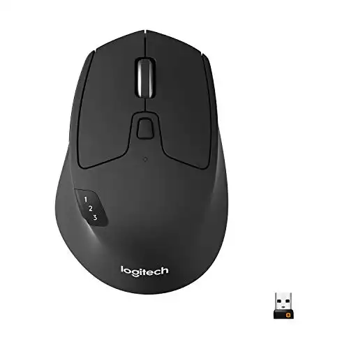 Mouse wireless per triathlon Logitech M720