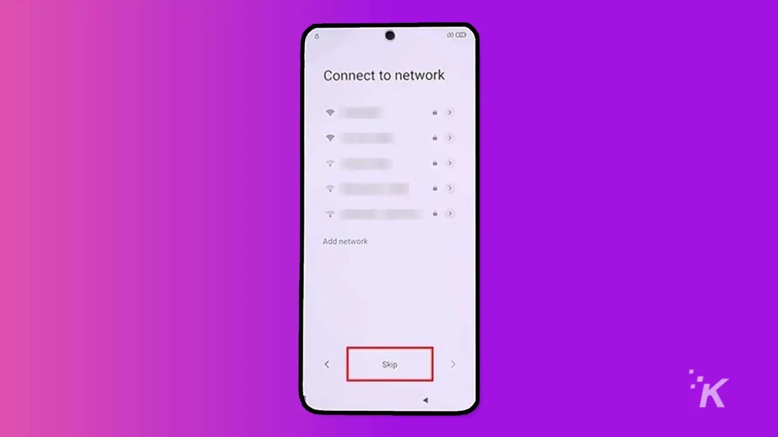 conectar à rede Android