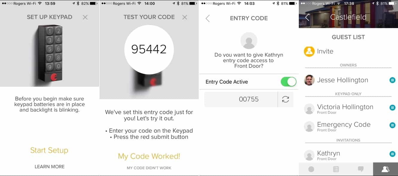 Review: August Smart Lock HomeKit aktiviert + Smart Keypad