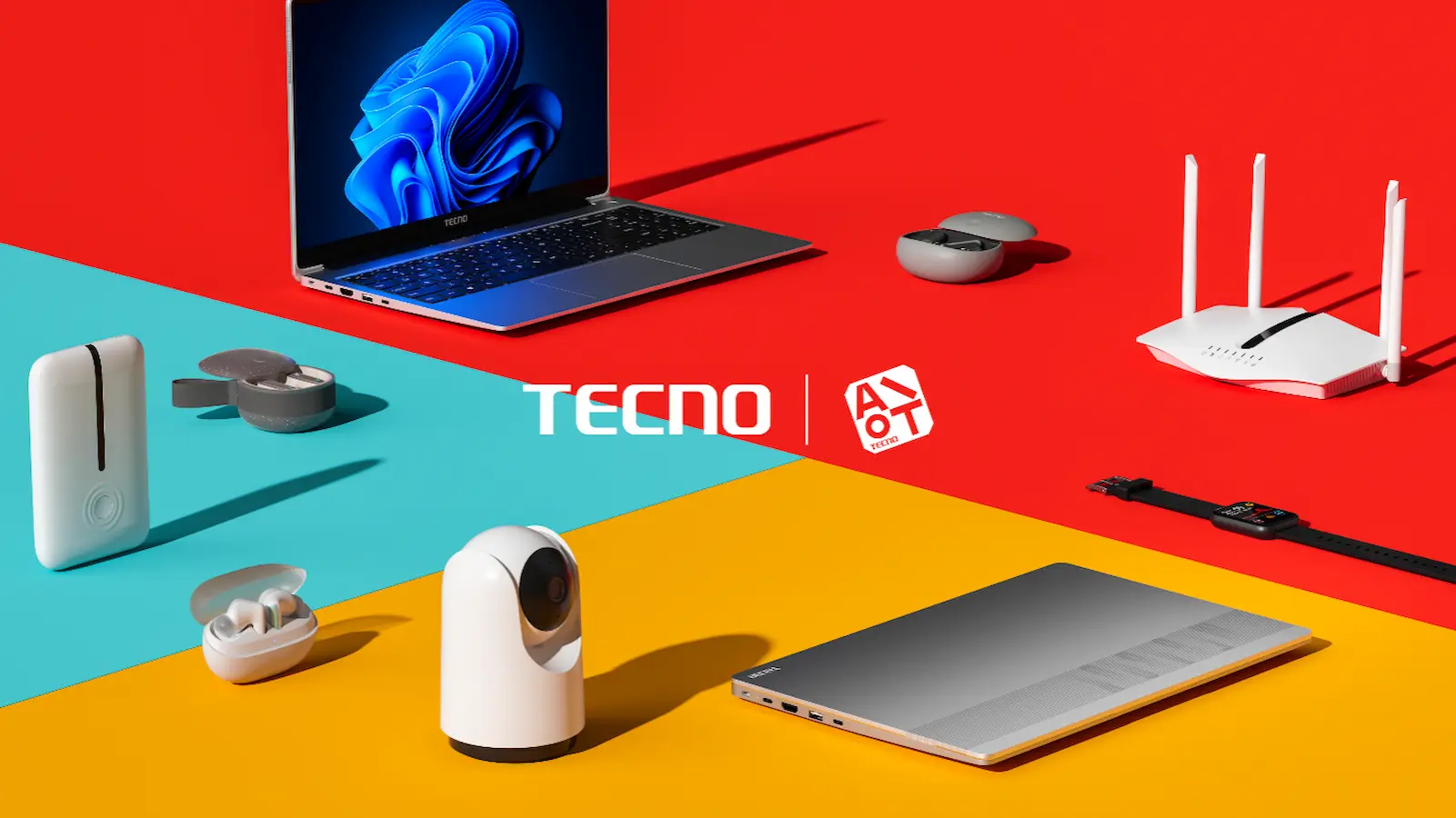 linha de produtos tecno