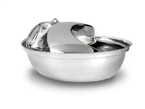 Pioneer Pet Stainless Steel Fountain การออกแบบเม็ดฝน