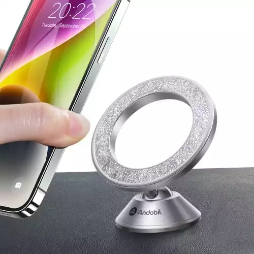 Suport magnetic pentru telefon Andobil Bling