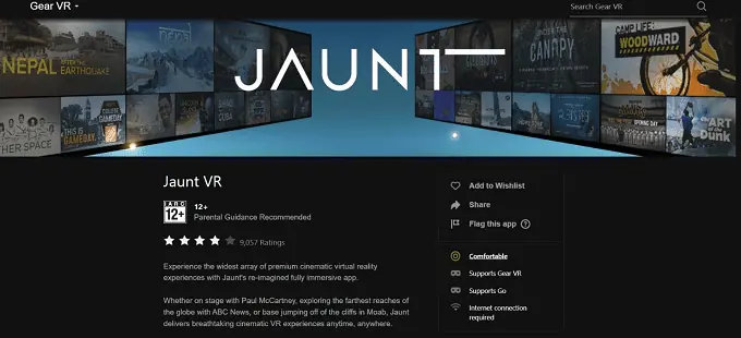 Jaunt VR