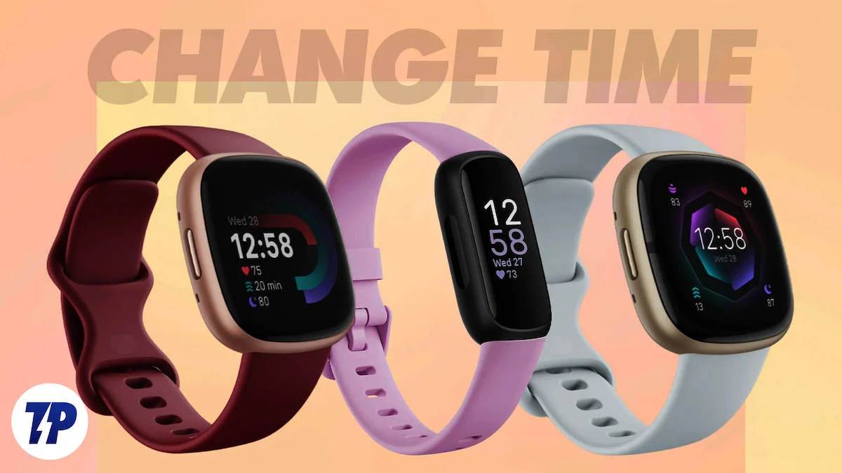 how to change time on fitbit