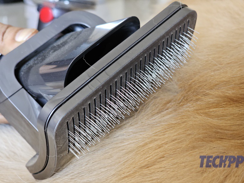 dyson pet grooming bristles