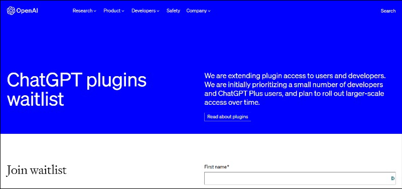 chatgpt-plugins-waitlist