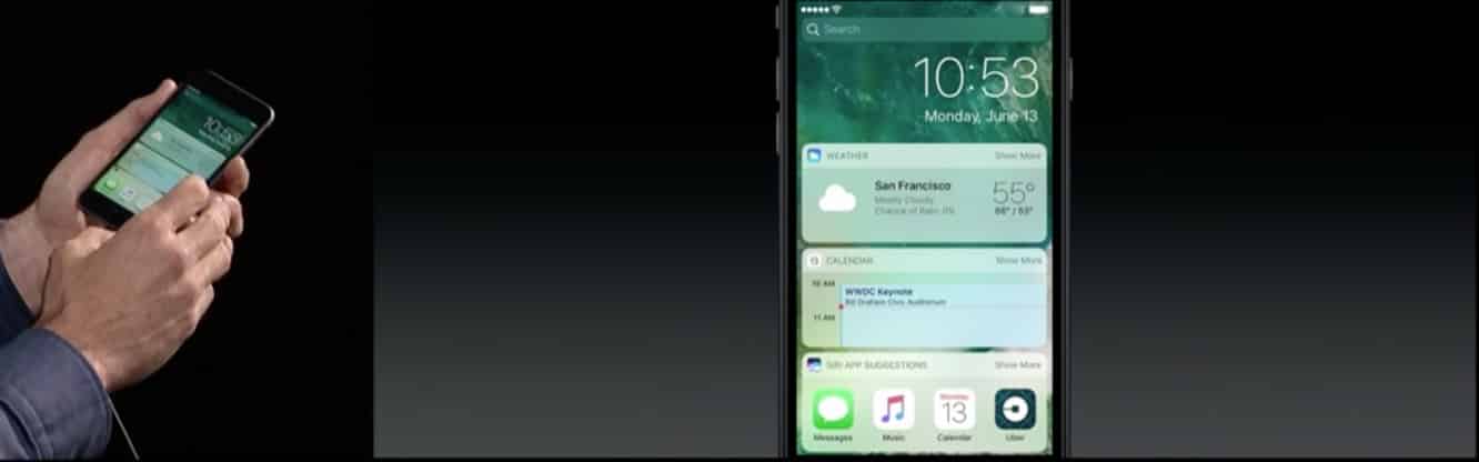 iOS 10 di Apple: la "madre di tutti gli aggiornamenti iOS"