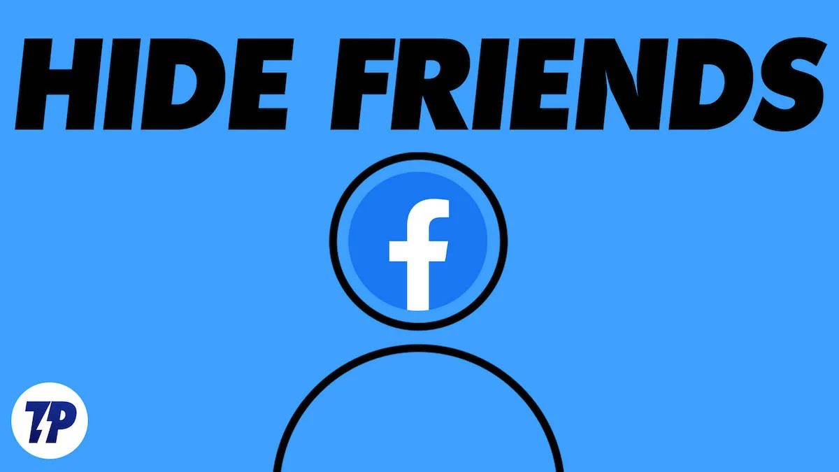 hide friends list on facebook