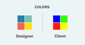 11 diferenças entre designers e clientes