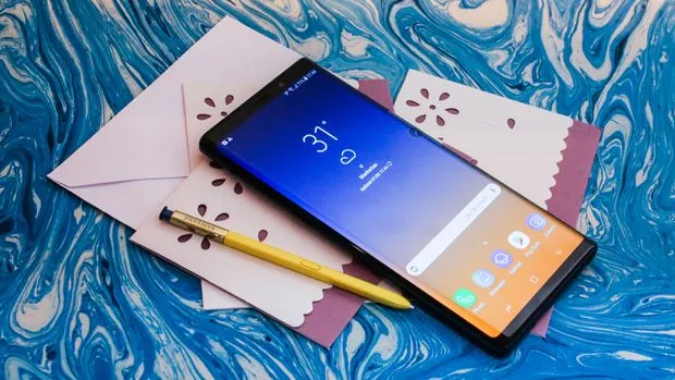 หน้าจอค้างบน Galaxy Note 9