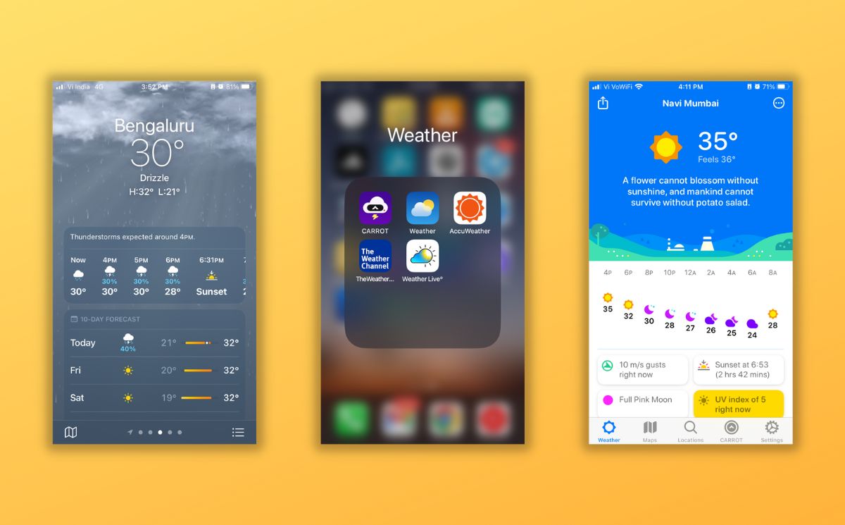 best weather apps on ios