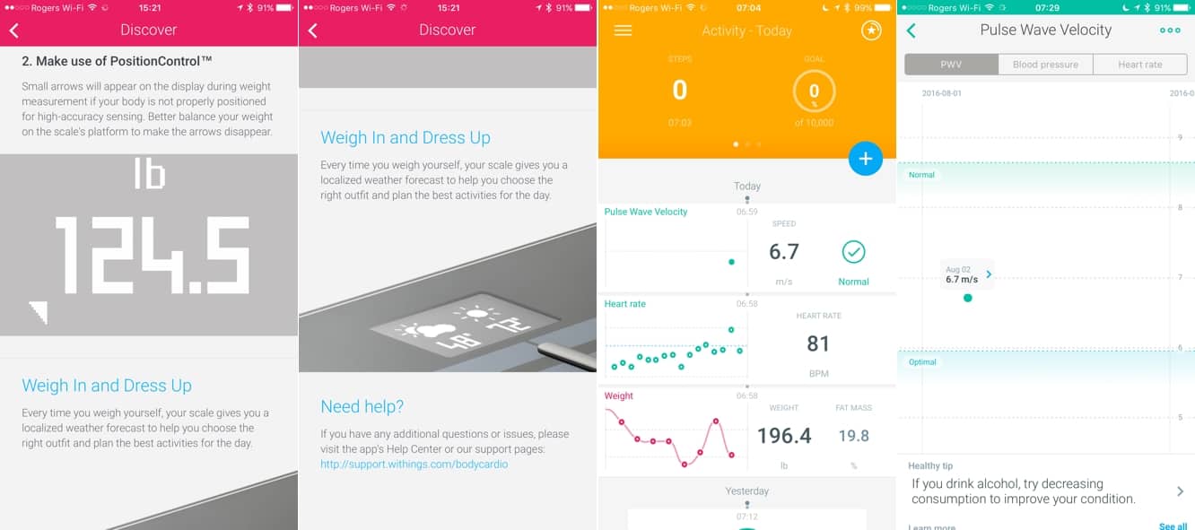 Revisão: Escala de Cardio Corporal Withings