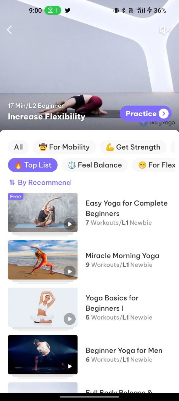 daily yoga app