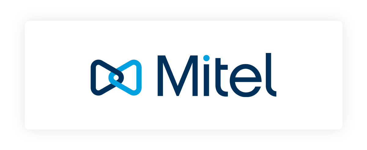 logotipo de mitel