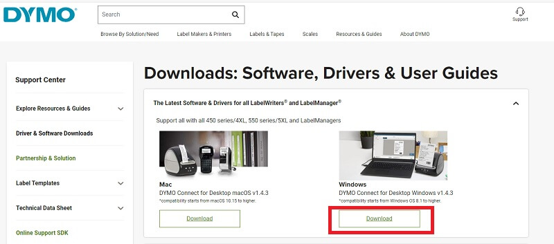 DYMO Official - Dymo Labelwriter 450 Driver Download