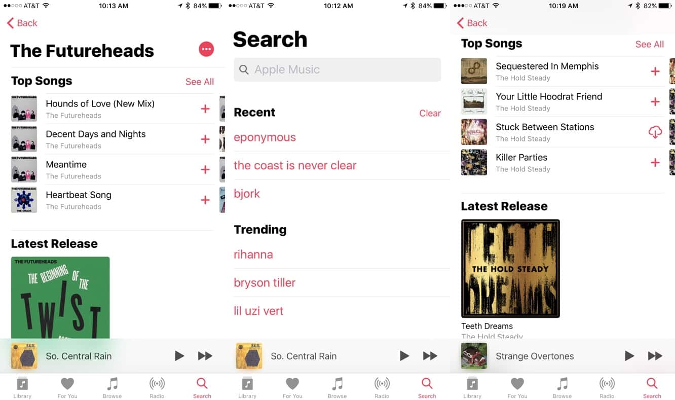 App Diary: Apple Music in iOS 10