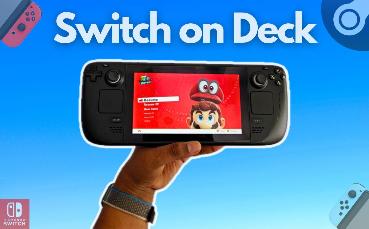 how to play nintendo switch games on steam deck