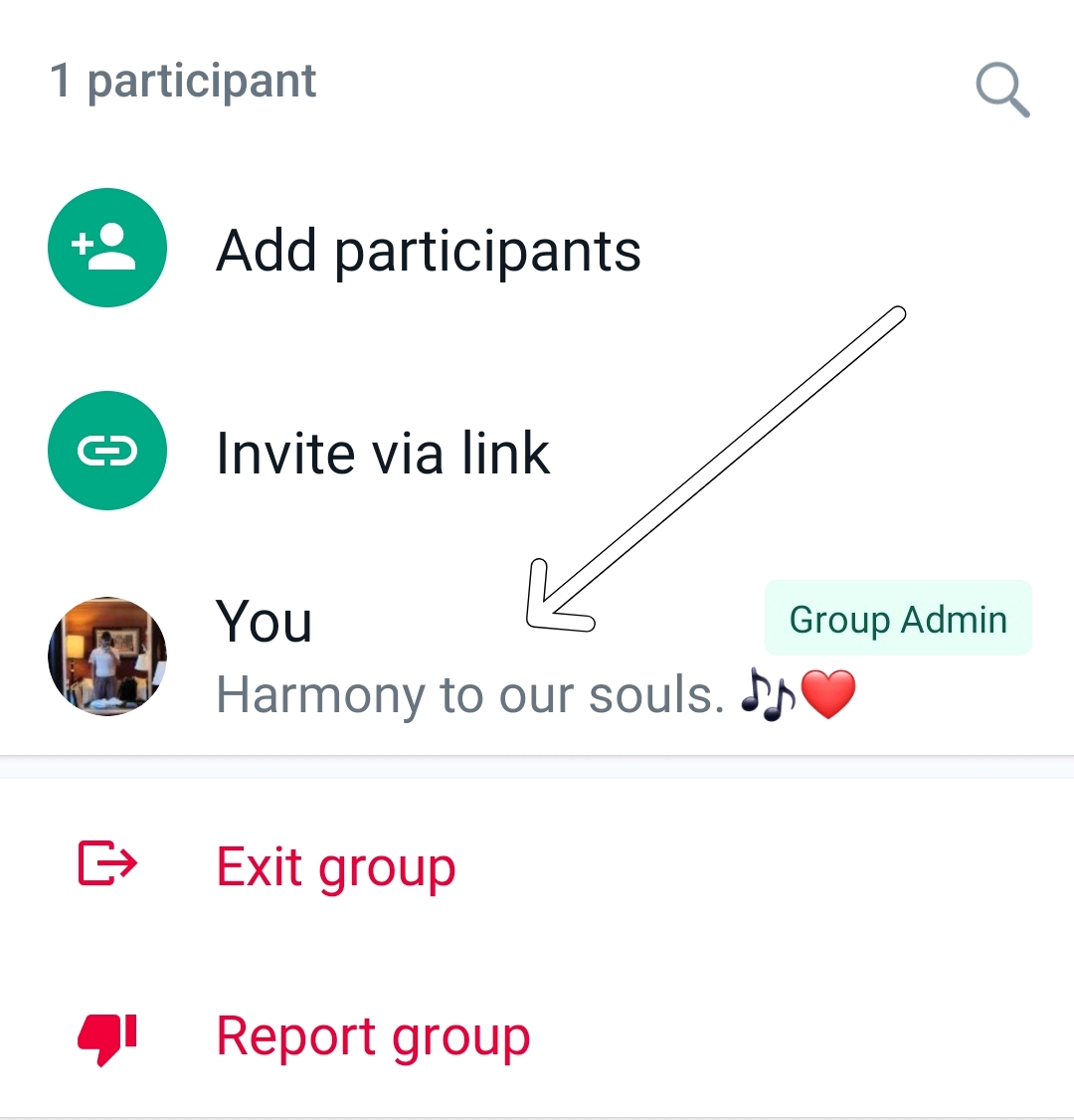 not able to add them to your group