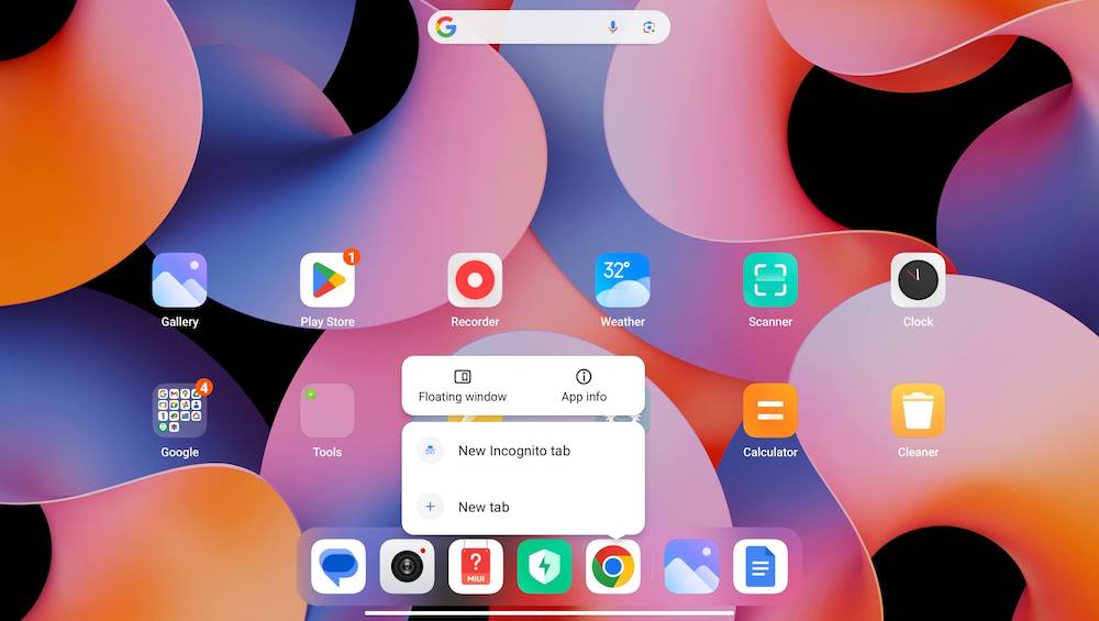 floating window xiaomi pad 6