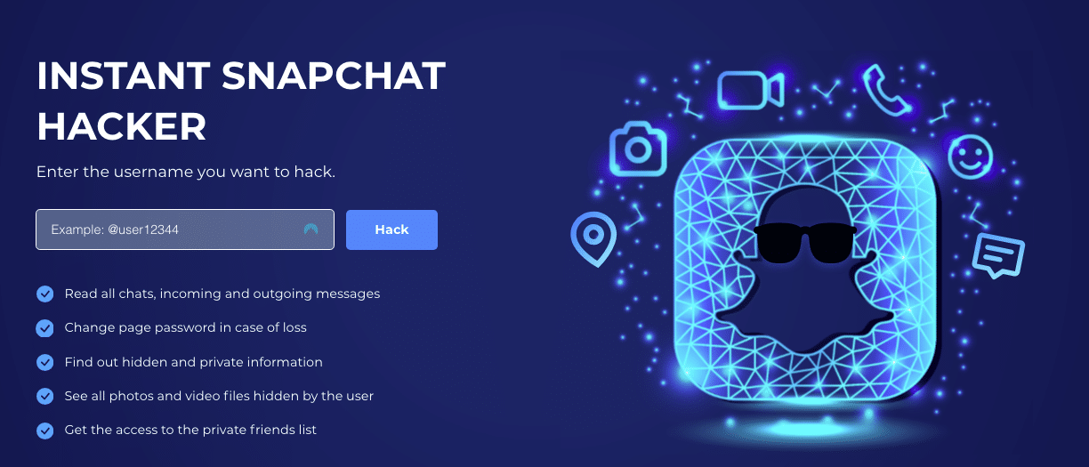 xmobi - snapchat hack tool