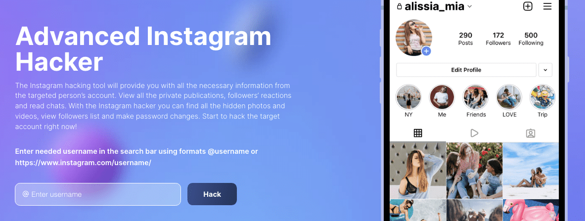 xmobi - instagram hack tool