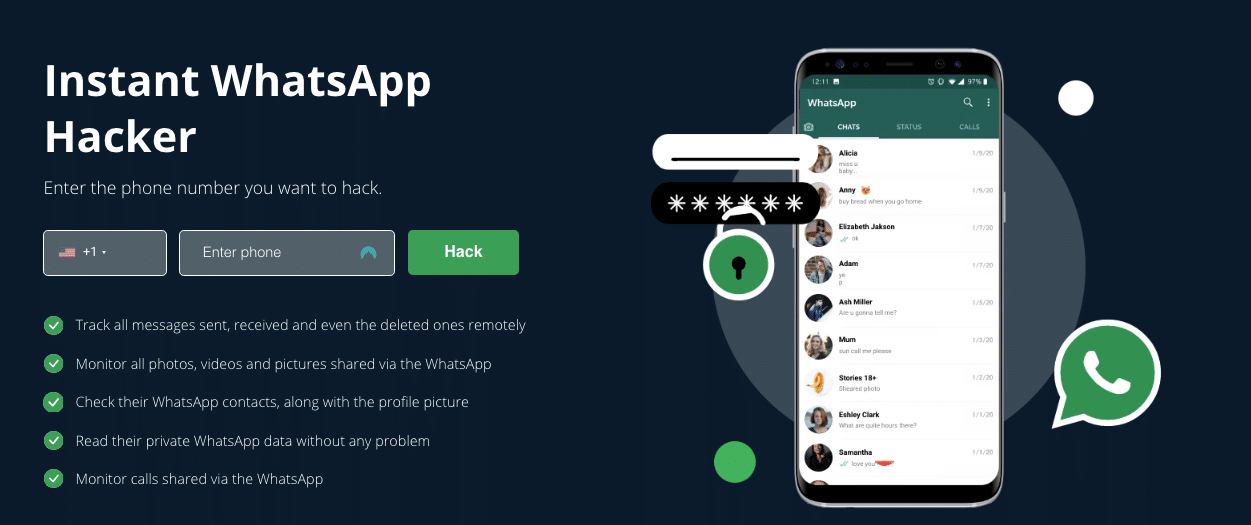 xmobi - whatsapp hack tool