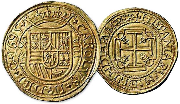 8 Escudos “Carlos II” de 1695