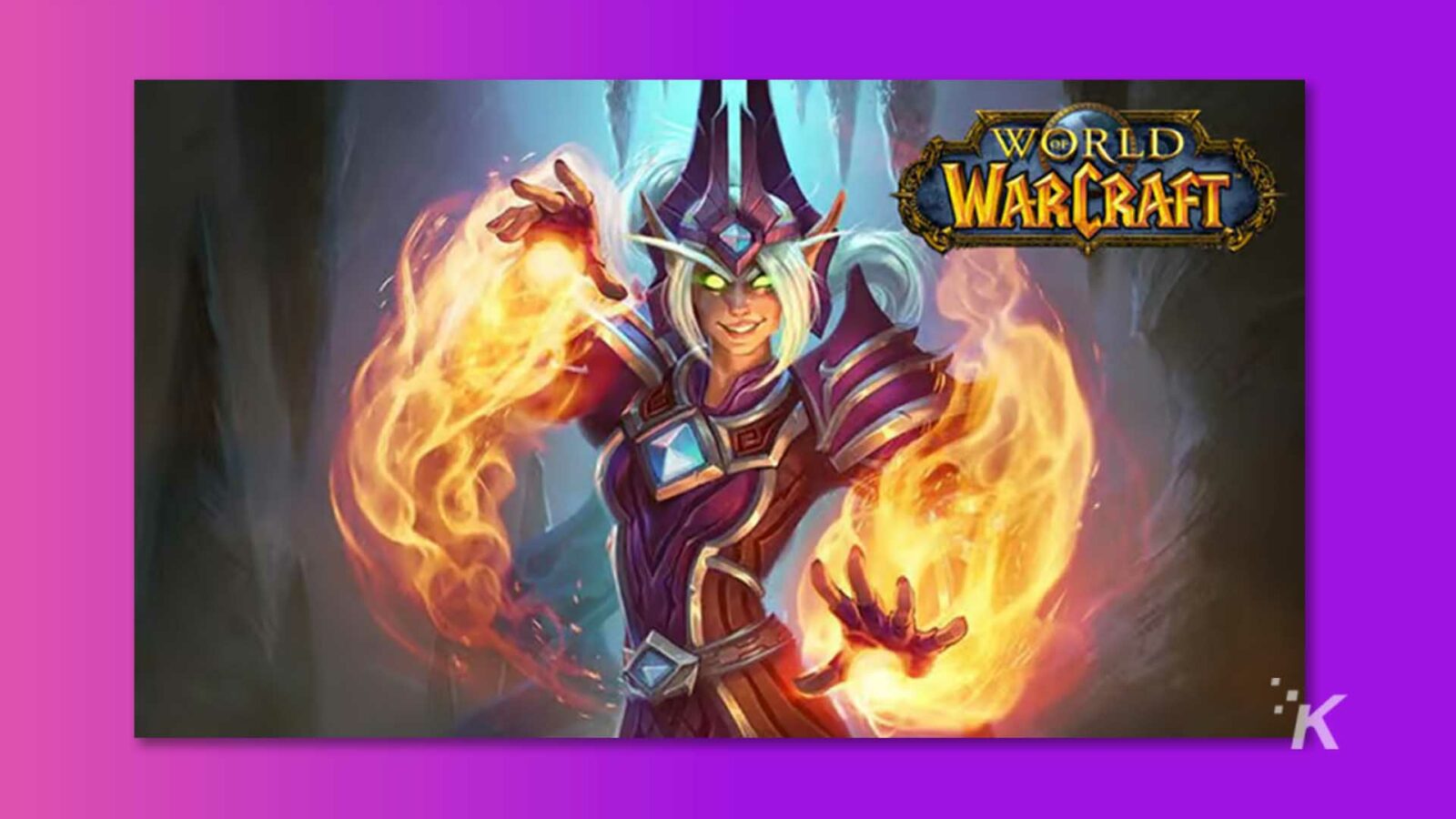 인기 PC 게임인 World of Warcraft의 스크린샷에서 영웅적인 애니메이션 캐릭터가 액션으로 가득 찬 어드벤처 게임에 참여하는 모습이 보입니다.